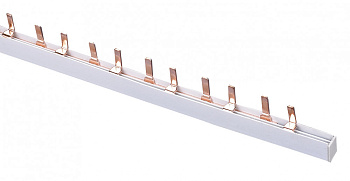 Шина соединительная 2P 63А 1 м. 27х2 контактов ШС-101 DEKraft в Хабаровске