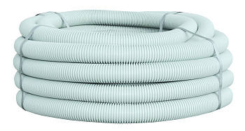 Труба гофрированная ПВХ Plast с зондом d63мм (15м) EKF в Хабаровске