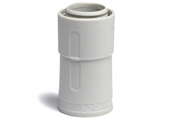 Переходник армированная труба - жесткая труба, IP67, д.16мм DKC в Хабаровске