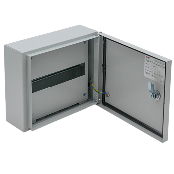 Корпус металлический ЩРН 12 мод. 265х310х120 с замком IP54 EKF Proxima в Хабаровске