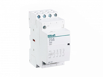 Модульный контактор МК-103 4НО 25А 230В DEKraft в Хабаровске