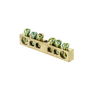 Шина EKF "N"нулевая 6х9мм 6/1 по центру в Хабаровске