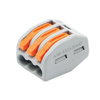 Строительно-монтажная клемма СМК 222-413 (25шт./упак.) IN HOME в Хабаровске