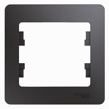 Рамка 1ая Glossa графит в Хабаровске