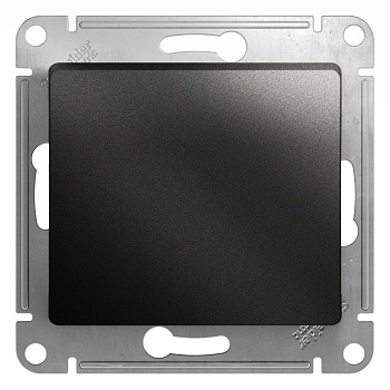 Кнопка нажимная Glossa SE антрацит в Хабаровске