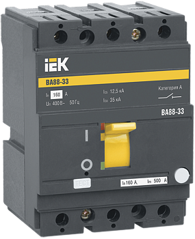 Автоматический выключатель IEK ВА88-33 3P 160А 35кА в Хабаровске
