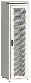 ITK Шкаф сетевой 19" LINEA N 47U 600х800 мм перфорированная передняя дверь серый в Хабаровске