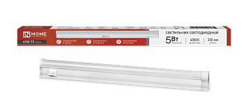 Светильник светодиодный СПБ-Т5 5Вт 230В 4000К 450Лм 300мм IN HOME в Хабаровске
