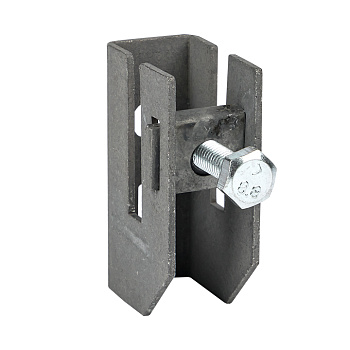 Держатель для полосы толщиной до 8мм с фиксирующим болтом, HZ EKF PROxima в Хабаровске