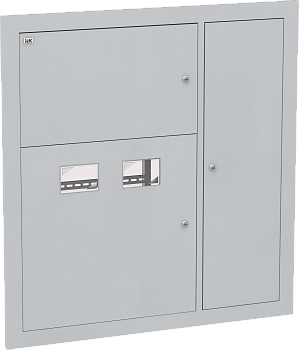 Щит металлический двухквартирный ЩЭ-2-1 36 УХЛ3 960х1000х140 IP31 IEK в Хабаровске