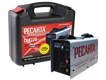 Сварочный аппарат инверторный САИ 220 в кейсе Ресанта в Хабаровске