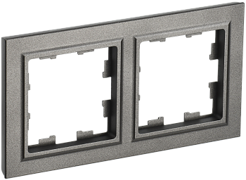 Рамка двойная BRITE IEK шампань в Хабаровске