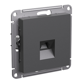 Розетка компьютерная AtlasDesign SE базальт в Хабаровске