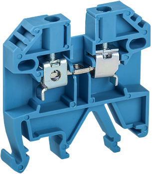 Клемма винтовая КВИ-2,5мм2 синяя IEK в Хабаровске