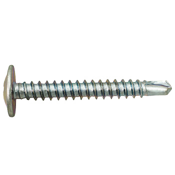 Саморез сверло с прессшайбой полусфера 4,2х32 (100шт.в упак.) в Хабаровске