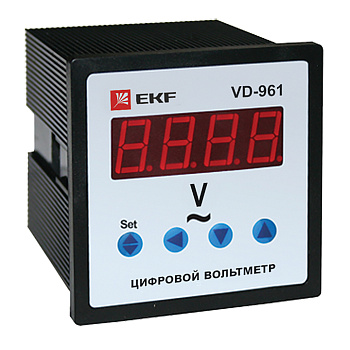 VD-961 Вольтметр цифровой на панель (96х96) однофазный EKF PROxima в Хабаровске
