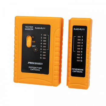 Тестер кабеля RJ-45+RJ-11 468 PROconnect в Хабаровске