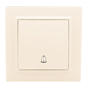 Минск Кнопка звонка СП, 10А, бежевый EKF в Хабаровске