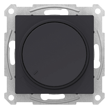 Диммер поворотно-нажимной 315Вт AtlasDesign Schneider Electric карбон в Хабаровске