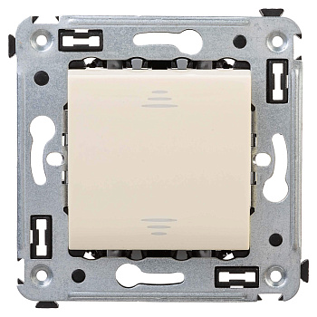 Выключатель одноклавишный в стену, Avanti "Ванильная дымка" DKC в Хабаровске