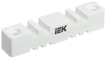 Изолятор шинный плоский ИШП 2P для шин 5 и 10 мм 180 мм IEK в Хабаровске