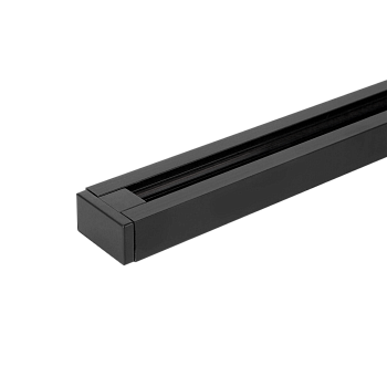 Шинопровод RB2000-BL однофазный подвесной и накладной с вводом питания 2000x33х18мм черный IN HOME в Хабаровске