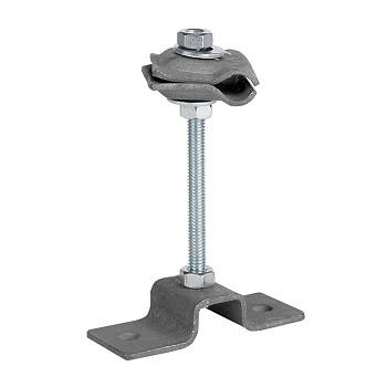 Держатель проводника на горизонтальной и вертикальной поверхности, L=80мм HZ EKF PROxima в Хабаровске