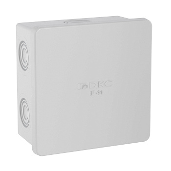 Коробка ответвительная с 6 кабельными вводами д.20мм, IP44, 80х80х40мм DKC в Хабаровске