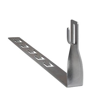 Держатель под черепицу L=415мм с крючком скрученный CZ EKF PROxima в Хабаровске