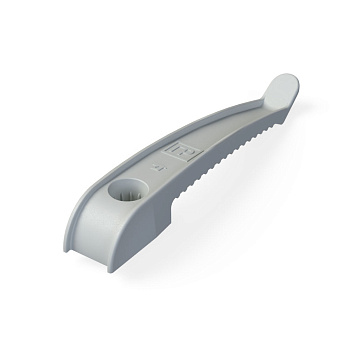 Держатель кабеля односторонний для прямого монтажа серый Промрукав в Хабаровске