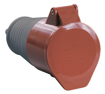 Розетка 214 переносная 3Р+РЕ 16А 380В IP44 IEK в Хабаровске