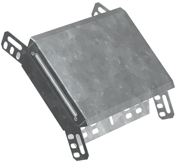 Поворот на 45 град. вертикальный внешний 100х400 IEK в Хабаровске