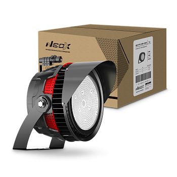 Прожектор светодиодный ДДО-SPFL 500Вт 100-277В 5000К 65000Лм 130Лм/Вт 45 градусов IP66 гарантия 7 лет NEOX в Хабаровске