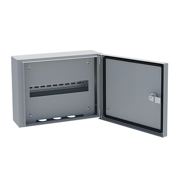 Корпус металлический ЩРН 12 мод. 265х310х120 с замком IP54 EKF Basic в Хабаровске