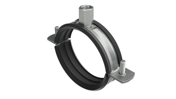 Хомут для средних нагрузок с изоляцией М8 для труб d 3" DKC в Хабаровске