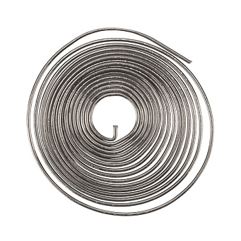 Припой с канифолью ПОС-61 d=0.8мм спираль 1 метр REXANT в Хабаровске