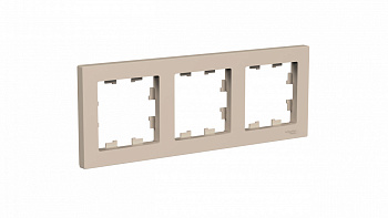 Рамка тройная AtlasDesign SE песочная в Хабаровске