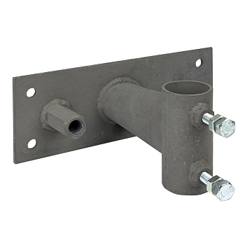 Держатель мачты молниеприемника к стене, D=40мм, вынос 100мм с гайкой EKF PROxima в Хабаровске