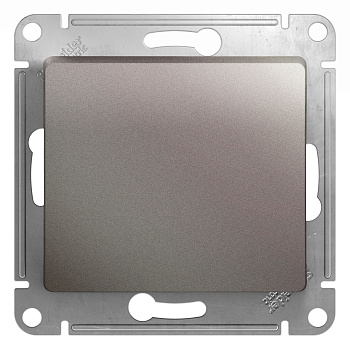 Кнопка нажимная Glossa SE платина в Хабаровске