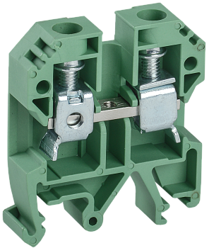 Клемма винтовая КВИ-10мм2 зеленая IEK в Хабаровске