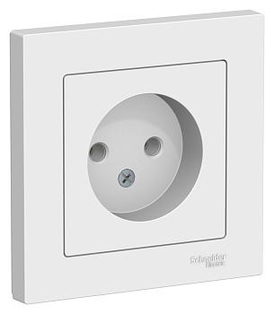 Розетка одинарная AtlasDesign SE лотос в сборе в Хабаровске