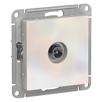 Розетка телевизионная AtlasDesign SE жемчуг в Хабаровске