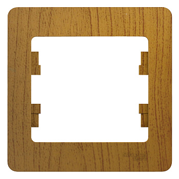 Рамка одинарная Glossa SE дуб в Хабаровске