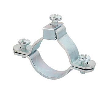 Хомут заземления для труб 50 мм (1" 1/4), оцинкованная сталь DKC в Хабаровске