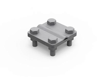 Соединитель пруток - полоса, 57х57 мм DKC в Хабаровске