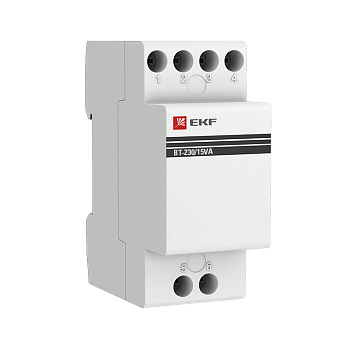 Трансформатор звонковый модульный BT-230В/12-12В 15ВА EKF PROxima в Хабаровске