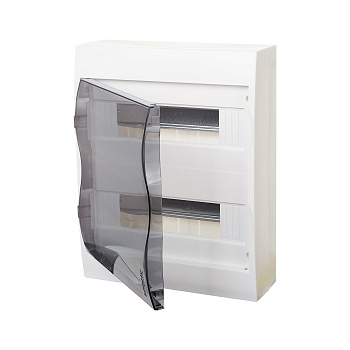 Щит распределительный навесной пластиковый с прозрачной дверью City9 24 мод. 326х256х96 IP40 SE в Хабаровске