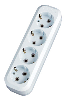 Колодка 4 места 16А 3,5кВт с/з Эксперт EKF PROxima в Хабаровске