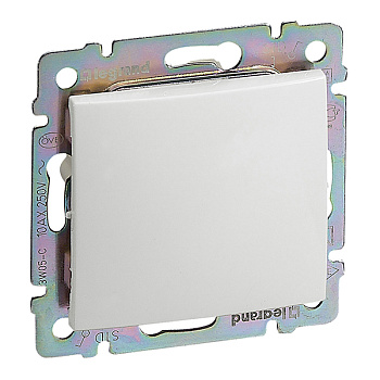 Выключатель одноклавишный VALENA Legrand белый в Хабаровске