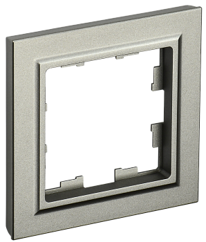 Рамка одинарная BRITE IEK шампань в Хабаровске